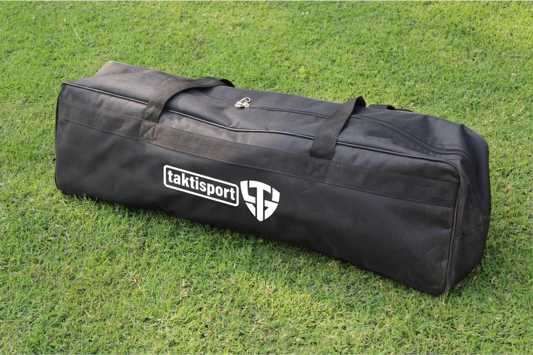 Tuingoal 120cm x 80 cm inclusief doelwand met 2 gaten