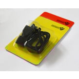 Scheidsrechter set: fluit met koord, rode kaart, gele kaart