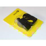 Scheidsrechter set: fluit met koord, rode kaart, gele kaart