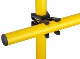 Ensemble de haies combi : 2 pieds avec 3 barres de 100 cm et 2 clips