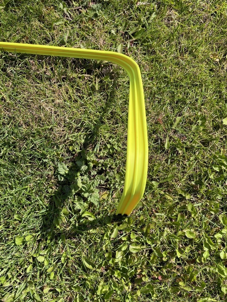 Flexibele horde 23 cm geel