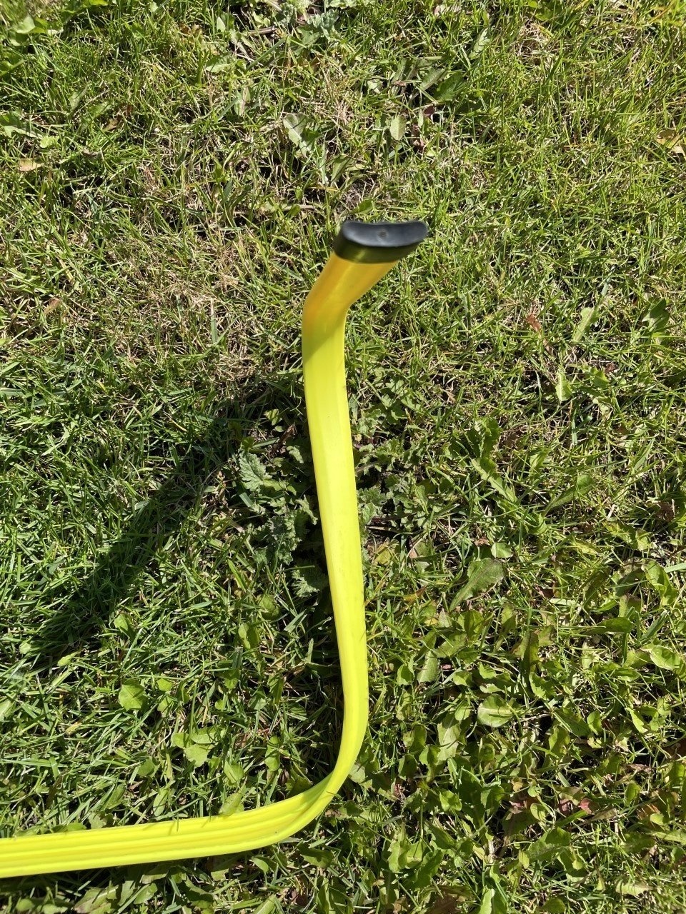 Flexibele horde 23 cm geel