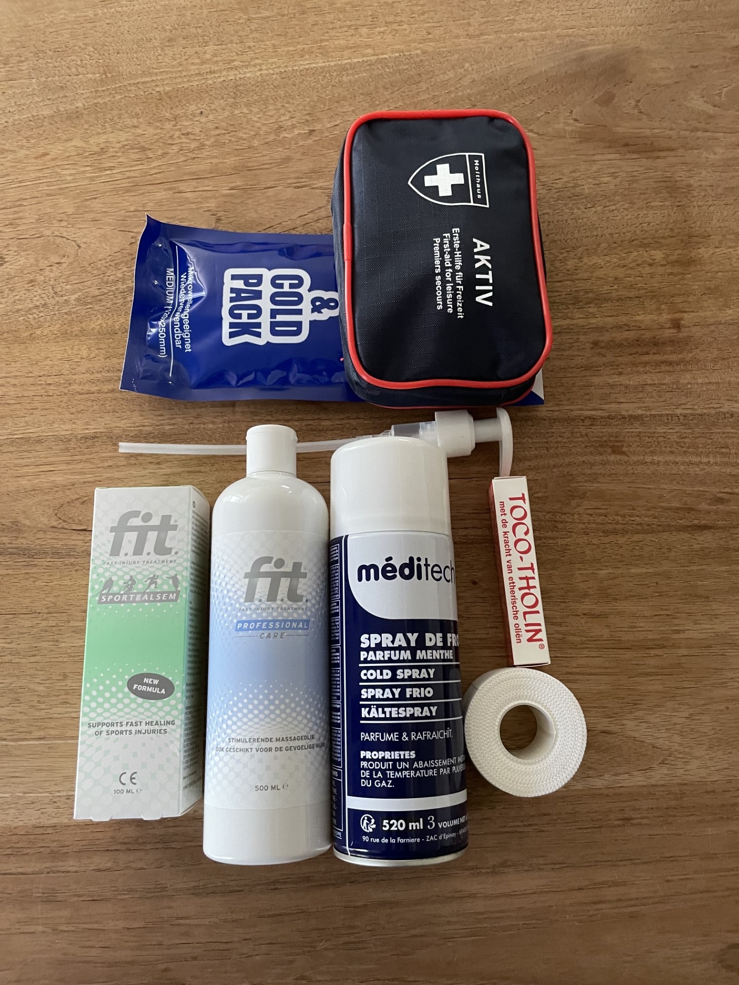 Navulset Verzorgingstas Voetbal