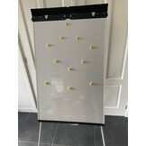 Flipover statief / Flipchart met voetbal vellen
