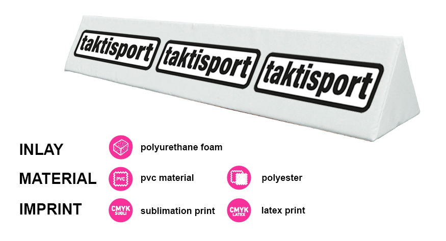 Reclamebanner Soft 150cm x 30cm x 30cm