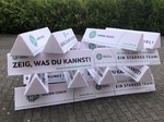 Reclamebanner Soft 150cm x 30cm x 30cm