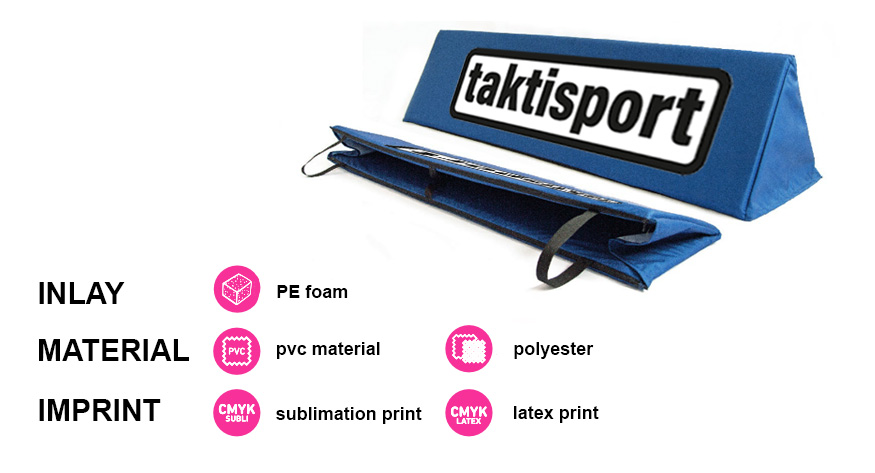 Bannière publicitaire Souple Pliable 150cm x 30cm x 30cm