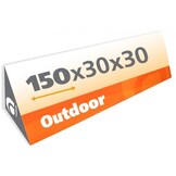 Reclamebanner Soft Opvouwbaar 150cm x 30cm x 30cm