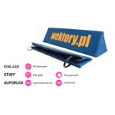 Reclamebanner Soft Opvouwbaar 150cm x 30cm x 30cm