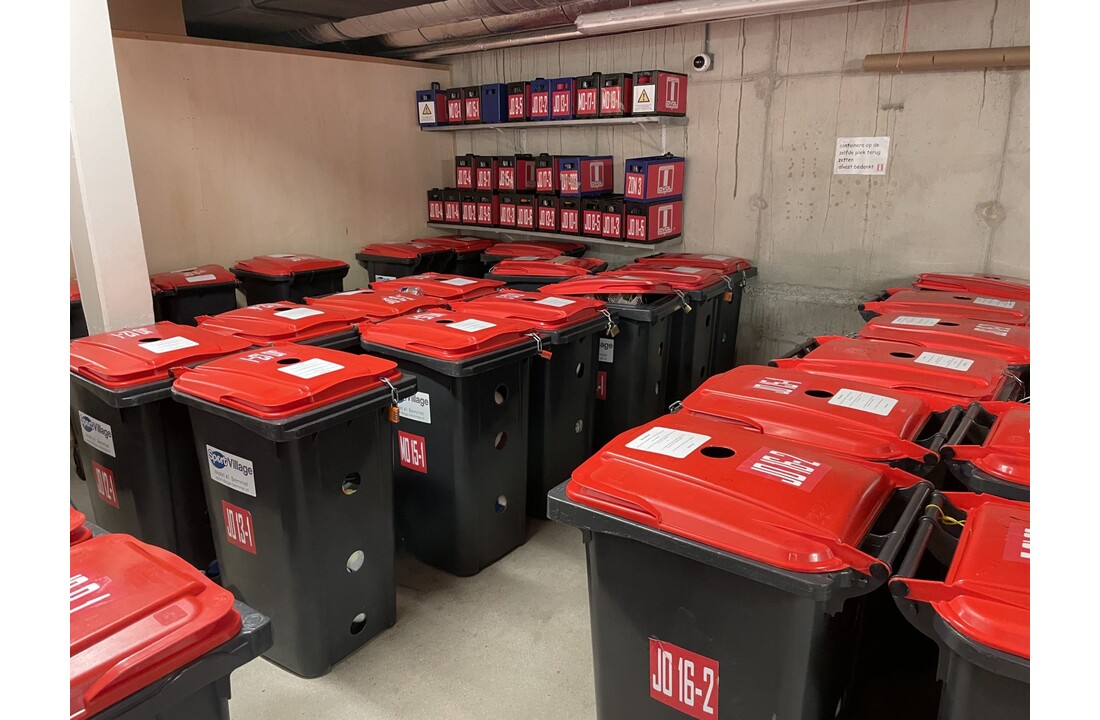 Baril à balles pour 20 ballons de football et matériaux
