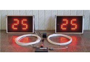 Set van 2 schotklokken voor korfbal