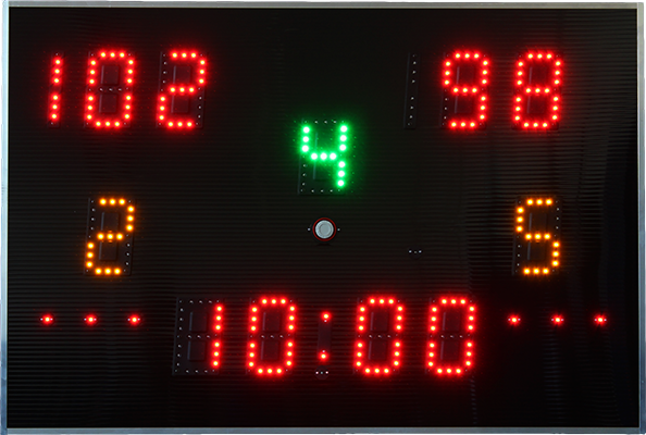 Tableau d'affichage multisports extérieur