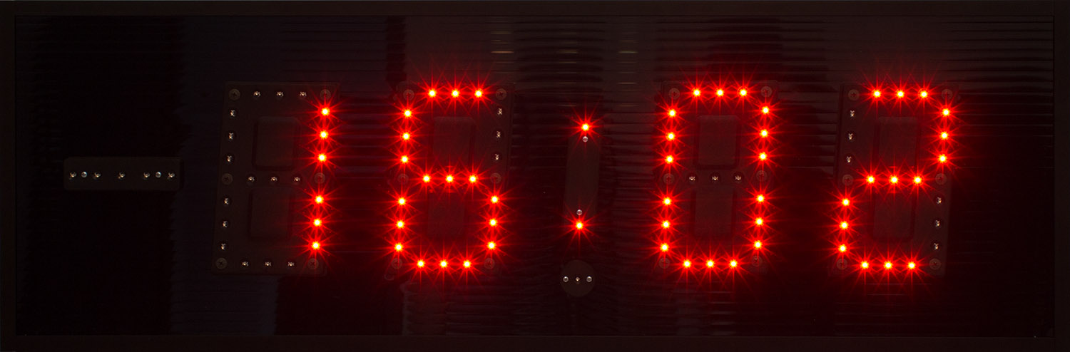 GPS Tijdklok met Datum en Temperatuur Aanduiding