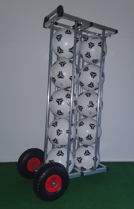 Balcontainer voor 10 ballen