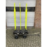 Chariot pour transporter des mannequins de coup franc, des mannequins et des marionnettes aériennes