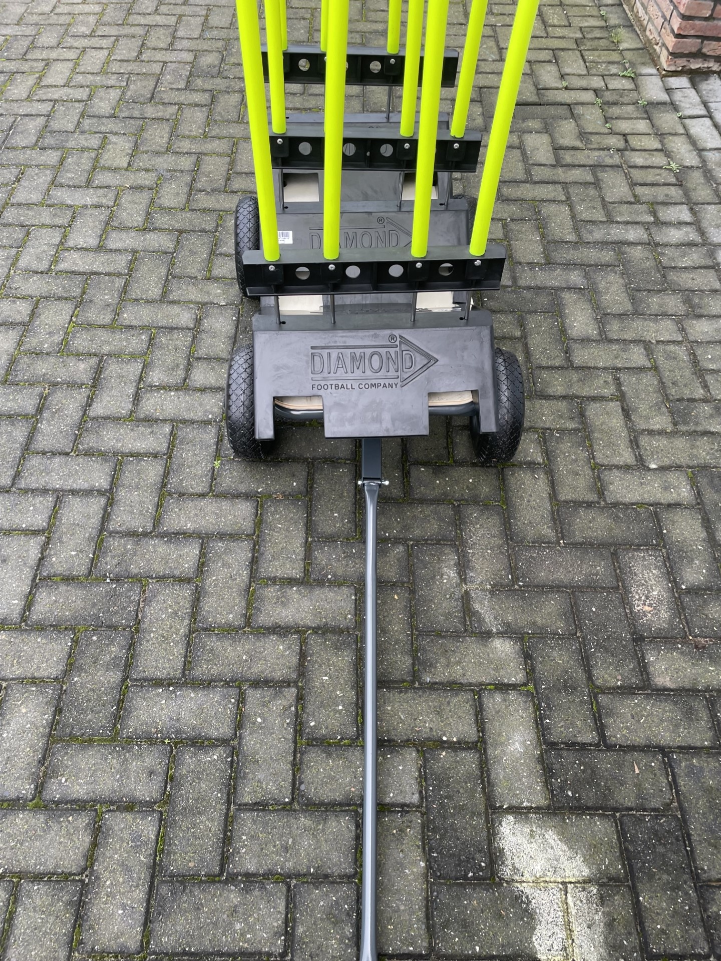 Wagen voor transport van vrije trap poppen, dummy's en luchtpoppen