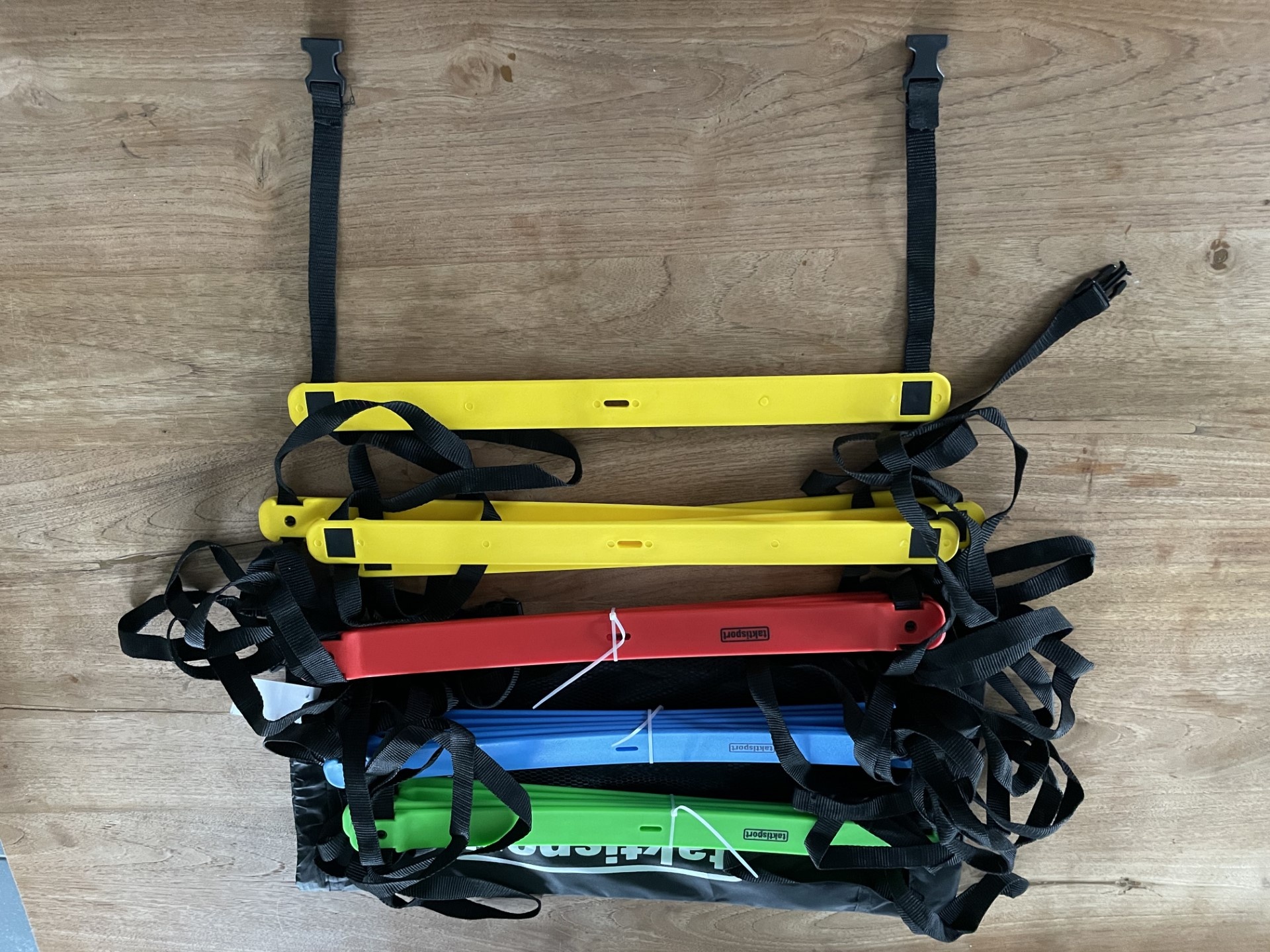 Kruis loopladder: Combinatie van 4 ladders