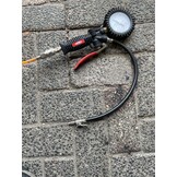 Raccord adaptateur pour pompe à pneu à pression d'air avec 2x embouts de valve