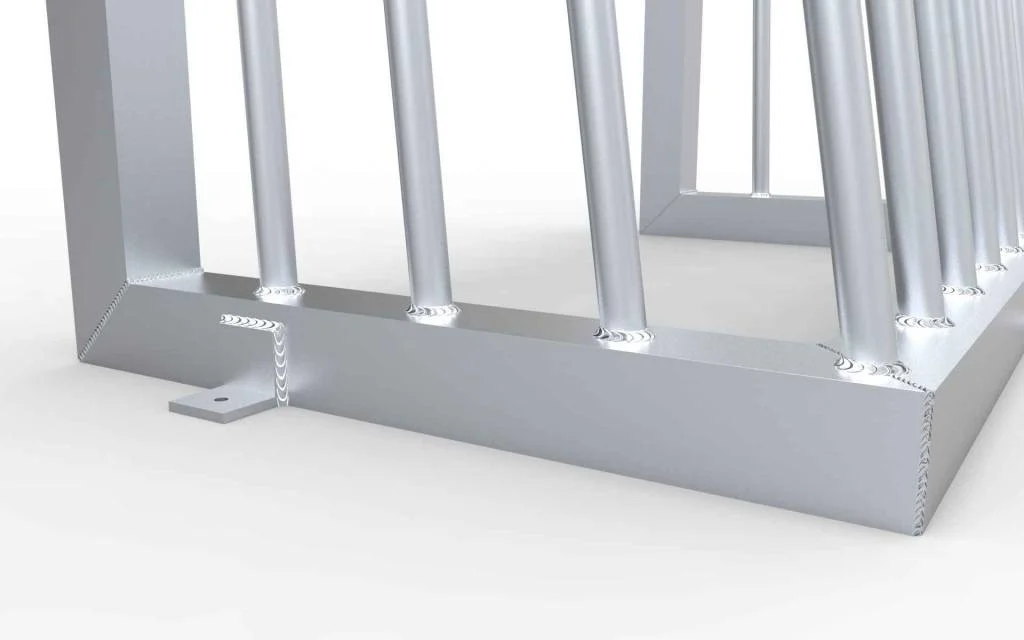 Anti Vandalisme doelen 120cm x 85 cm x 65 cm