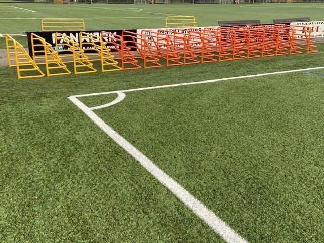 Trainingsdoel 150cm x75cm aluminium