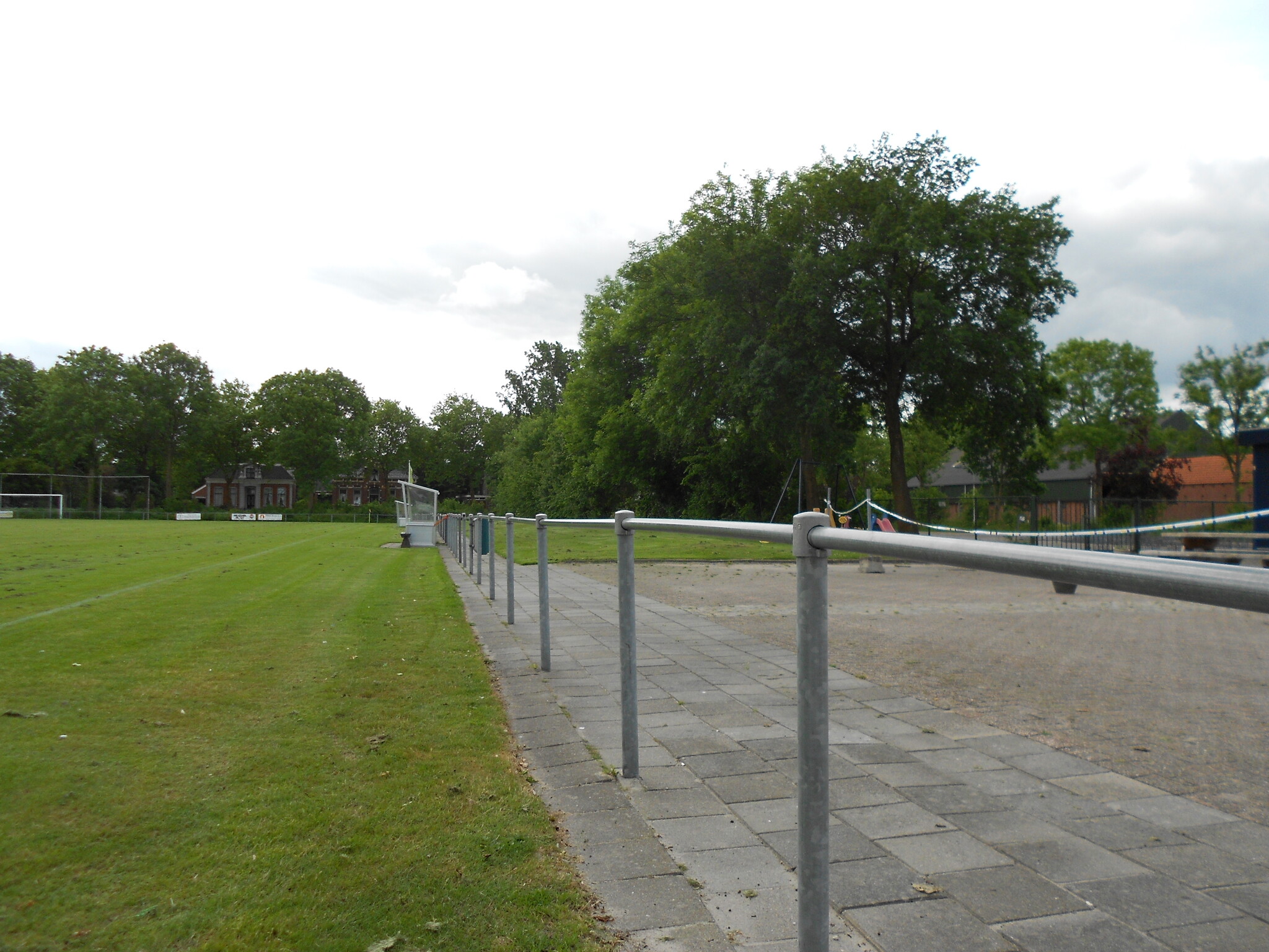 Veldafscheiding voor sportvelden