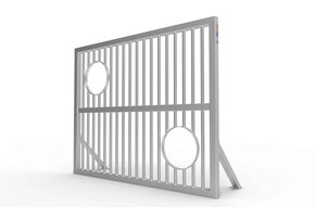 Mur de but 250cmx200cm aluminium