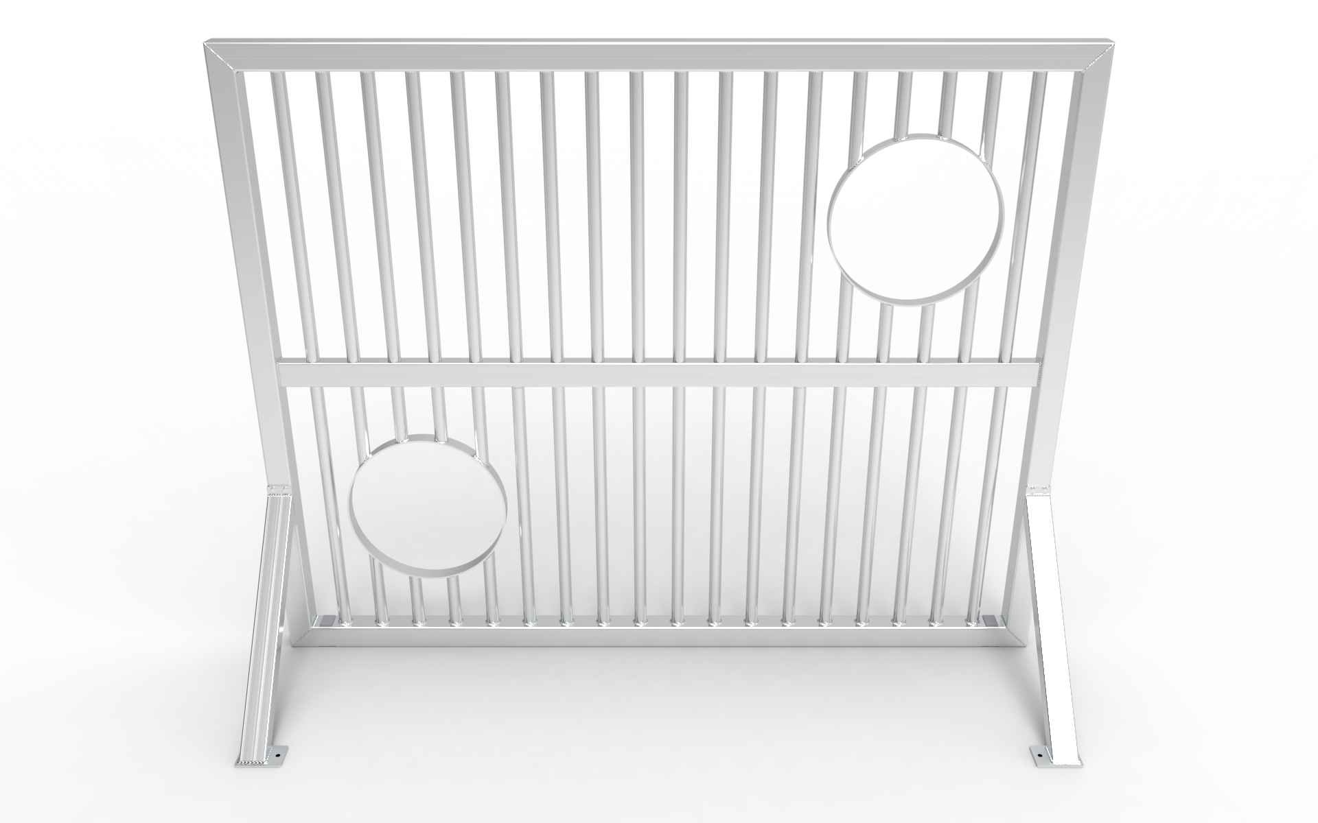 Doelwand 250cmx200cm aluminium