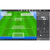 Programme de dessin du gestionnaire de tactiques de football