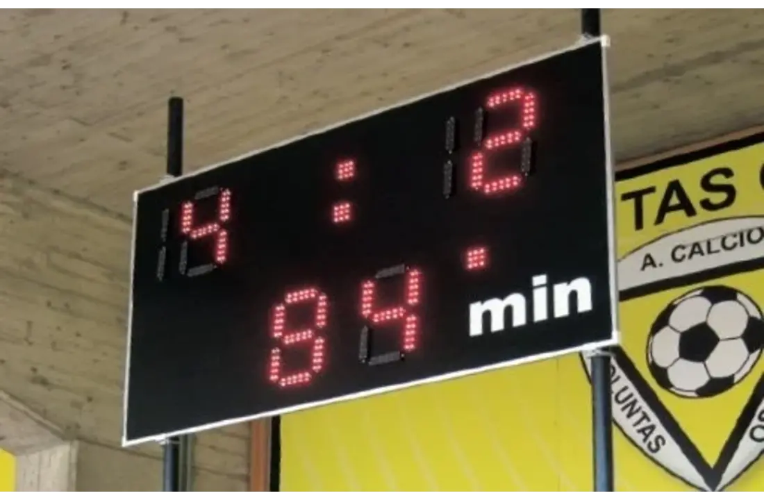 Tableau d'affichage électronique LED Football