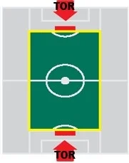 Flexibele Speelveldmarkering op haspel 50 meter