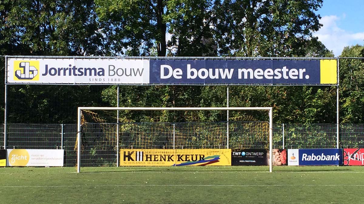 Banderole publicitaire - Banderole imprimée pour clubs sportifs