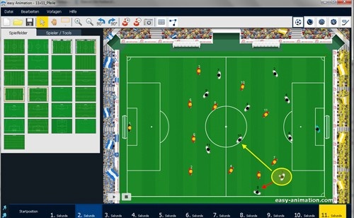 Easy Animation 4.0 Logiciel d'animation pour l'entraînement de football