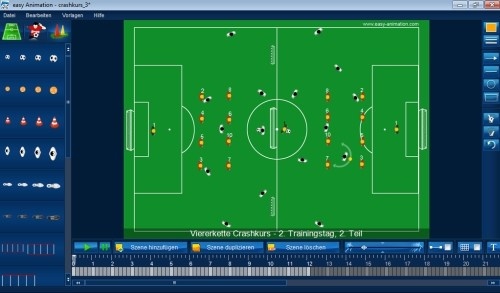 Easy Animation 4.0 Logiciel d'animation pour l'entraînement de football