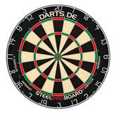 Dartbord met 12 pijlen