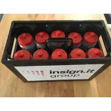 Caisse de bouteilles (extra ferme) pour 10 bouteilles avec impression