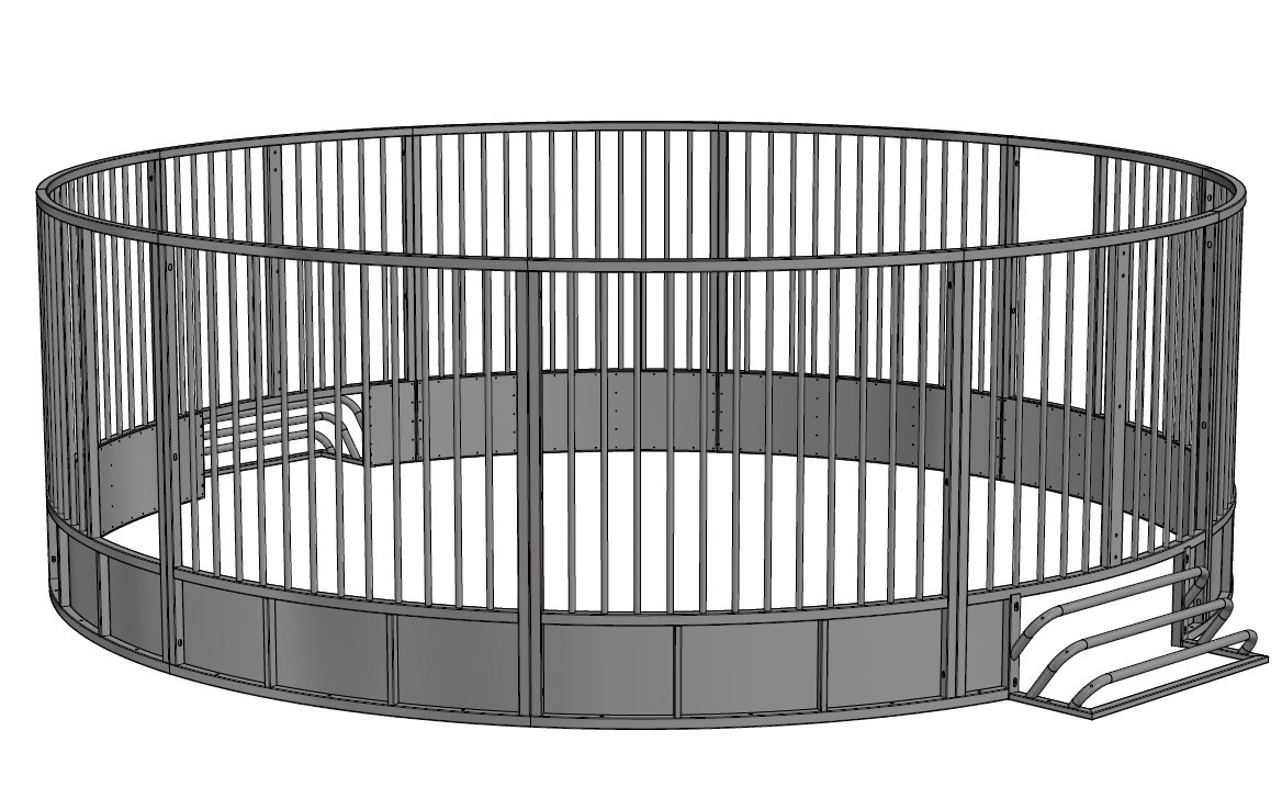 Cage Panna Modèle Haut 2 Mètres