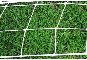 Filet attrape-balles 25x5m 3mm PP, 120mm, Blanc