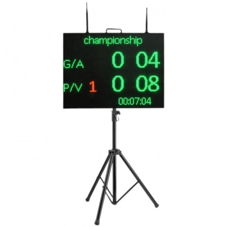 Scorebord Draadloos Draagbaar Voetbal