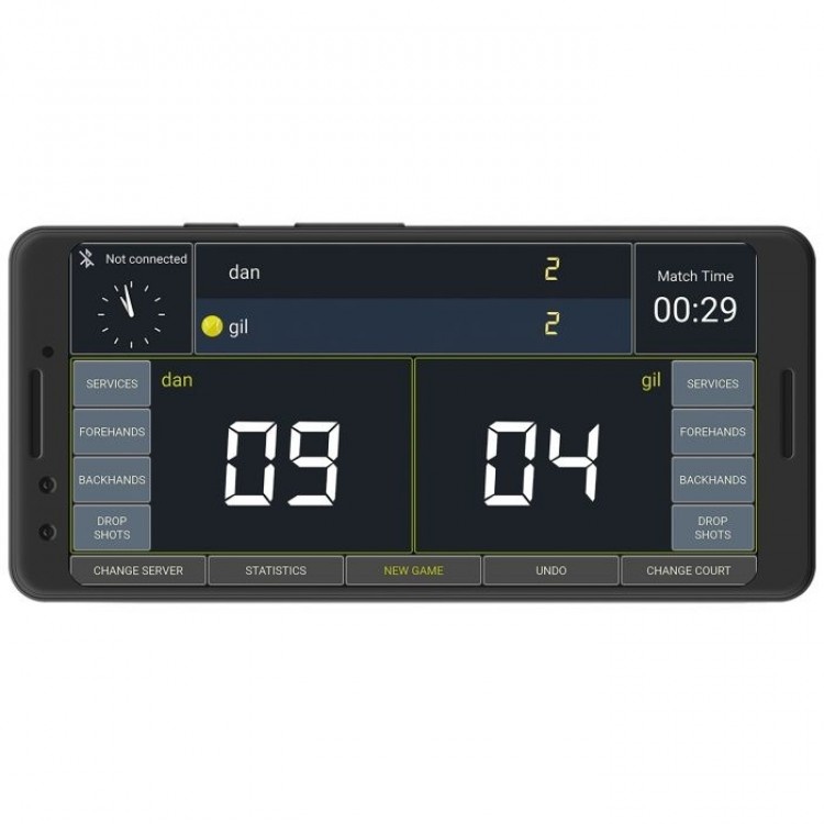 Scorebord Draadloos Draagbaar Voetbal