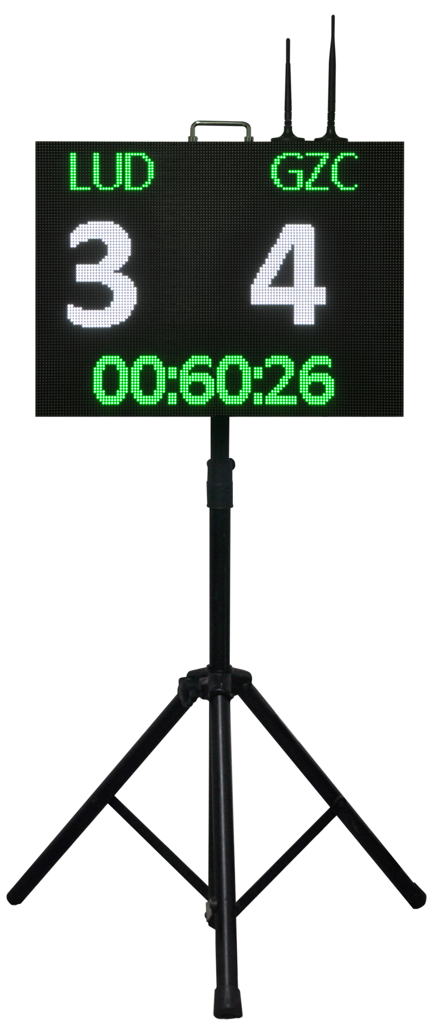 Scorebord Draadloos Draagbaar Voetbal