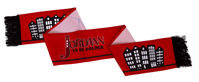 Châle de supporter avec votre propre imprimé