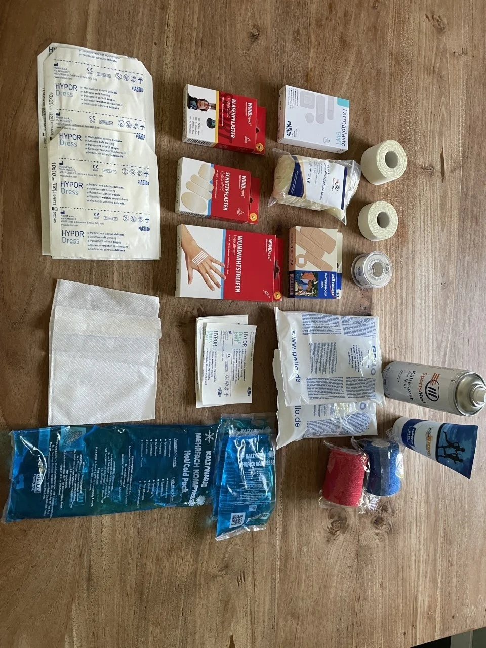 Verzorgingskoffer Field compleet met inhoud