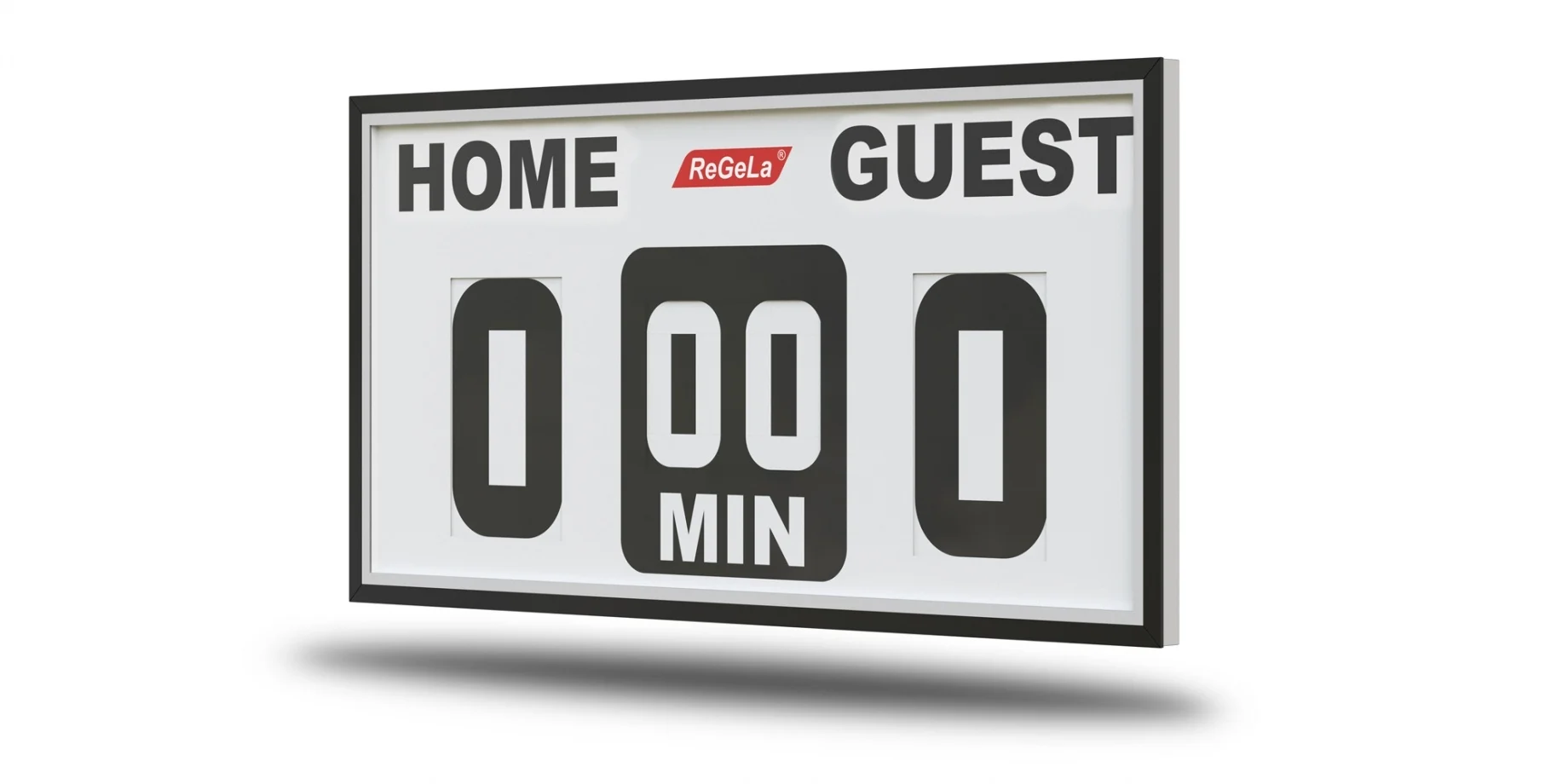 Scorebord op zonne energie