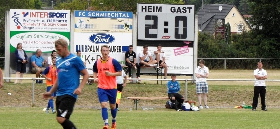 Scorebord op zonne energie