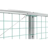 Ballenvanger Aluminium 20 x 5 meter inclusief net en palen