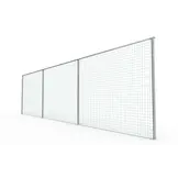 Ballenvanger Aluminium 20 x 5 meter inclusief net en palen