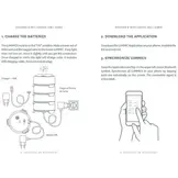 Ensemble de lumières de réaction lummic de 4 pièces