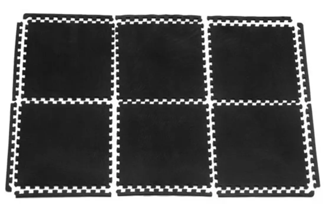 Tapis de protection pour fitness 150cm x 100cm