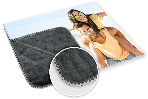 Couverture polaire pour pirogue sublimée avec logos de votre choix