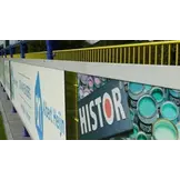 Profil pour panneaux publicitaires suspendus